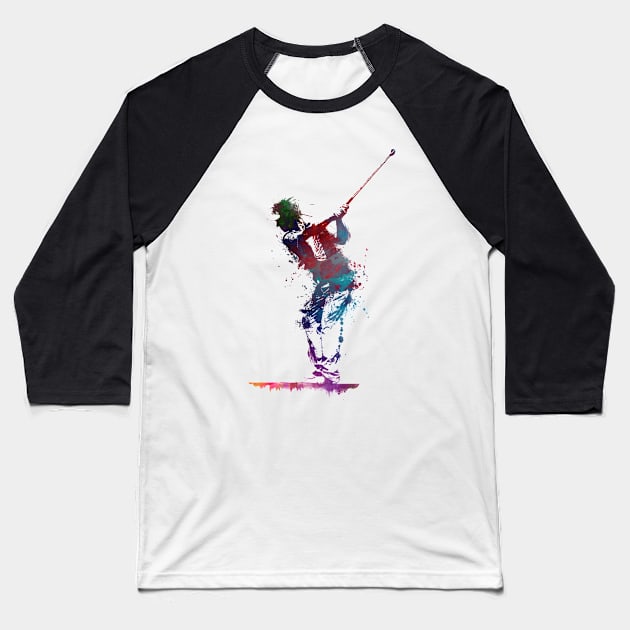 golf player sport art #golf #sport Baseball T-Shirt by JBJart